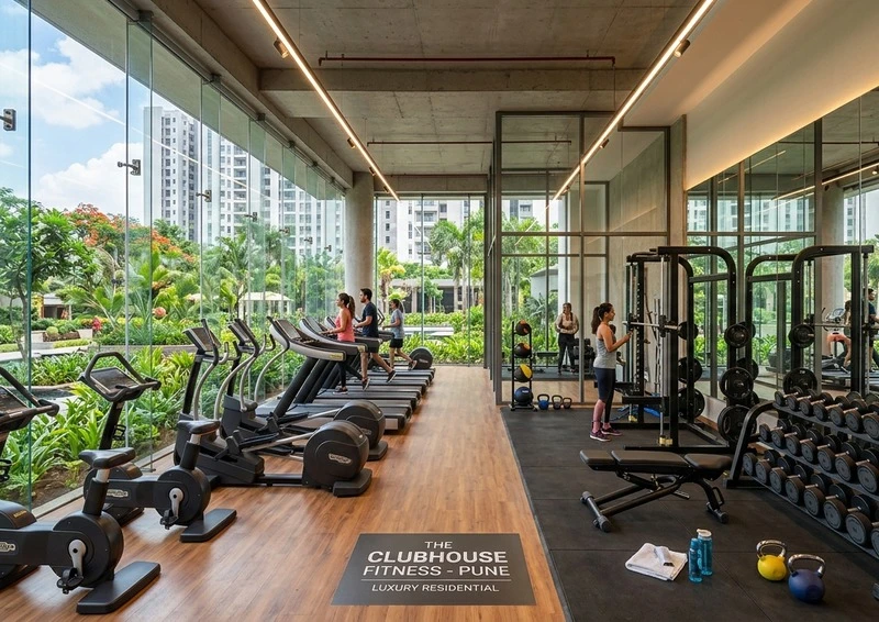 Rahul Prasanna Park Modern Fitness Gym and Green Spaces